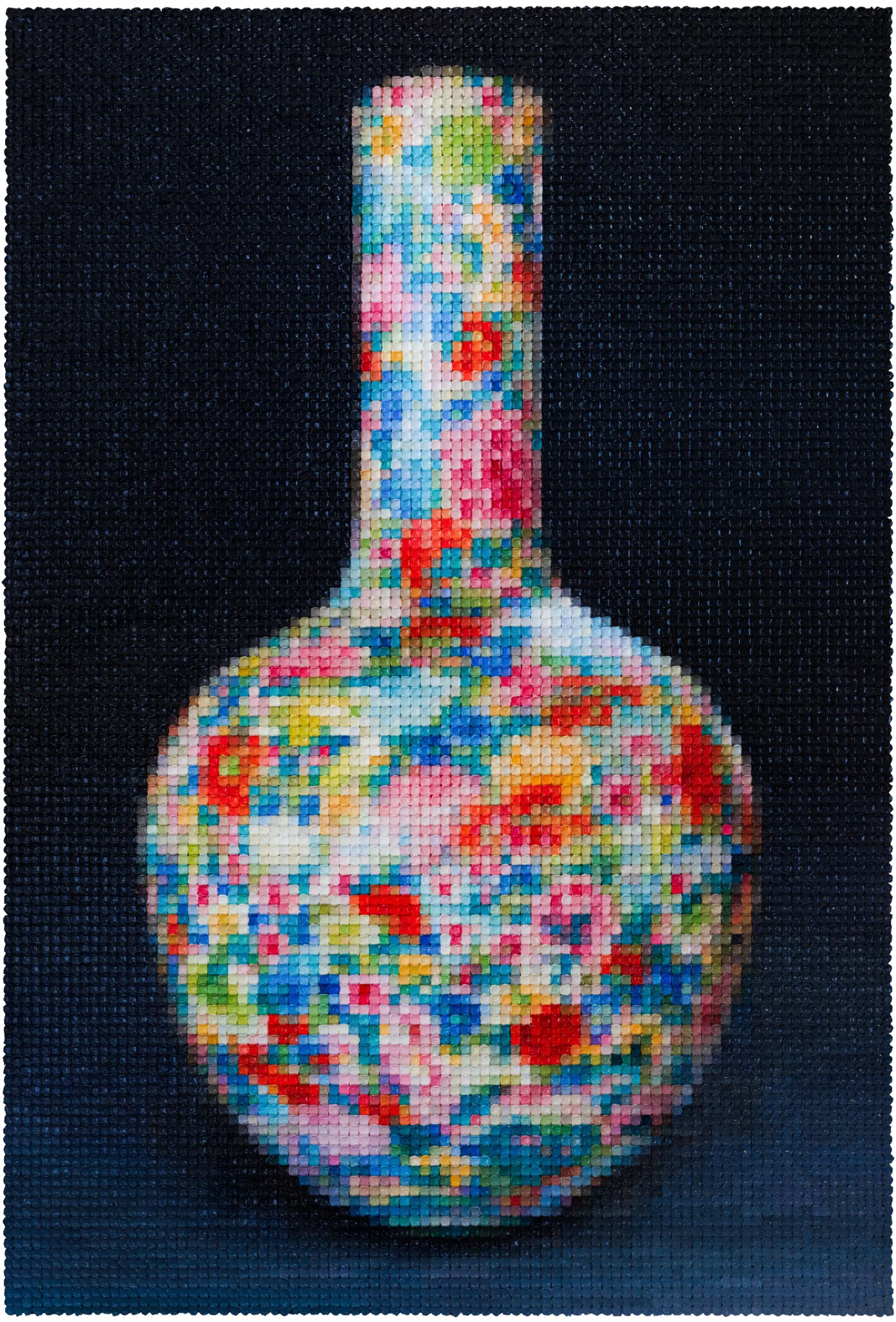 Vase of Qing Dynasty / 百花不落地天球瓶